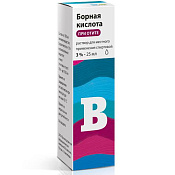 Борная к-та Реневал (Renewal) р-р д/мест прим спирт 3% 25 мл