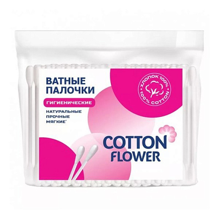 Ватные палочки Коттон Фловер (Cotton Flower) пакет №100