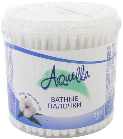 Ватные палочки Аквелла (Aquella) в стакане №200