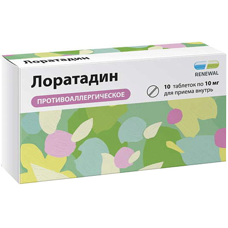 Лоратадин Реневал (Renewal) тб 10 мг №10