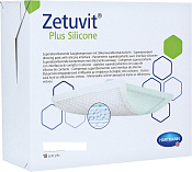 Повязка (пластырь) Цетувит (Zetuvit) Плюс Силикон стерильная 10х20см №10 Повязка (пластырь) Цетувит (Zetuvit) Плюс Силикон стерильная 10х20см №10