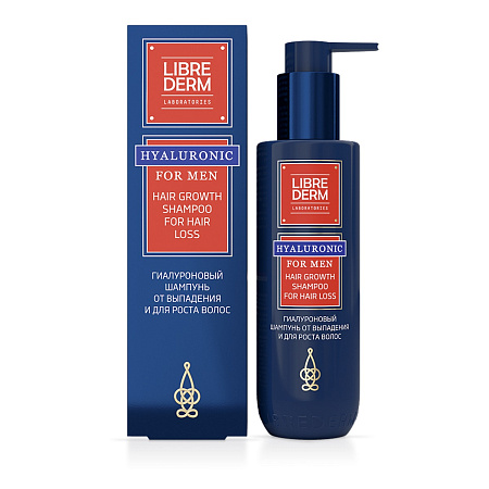 Шампунь Либридерм (Librederm) For Men от выпад волос гиалуроновый 200 мл