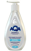 Гель-масло Аква Дермика (Aqa Dermika) смягчающий для купания малыша 250 мл