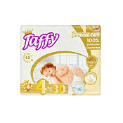 Подгузники Таффи (Taffy) Premium Care для детей размер 4 (7-18кг) №30