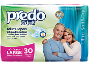 Подгузники Predo (Предо) Adult для взрослых размер L №30 Подгузники Predo (Предо) Adult для взрослых размер L №30