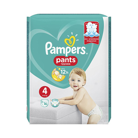 Трусики Памперс (Pampers) Пантс (Pants) размер 4 (9-15 кг) №16