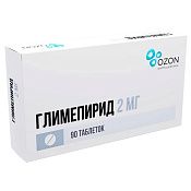 Глимепирид тб 2 мг №90