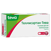 Телмисартан-Тева тб 80 мг №30