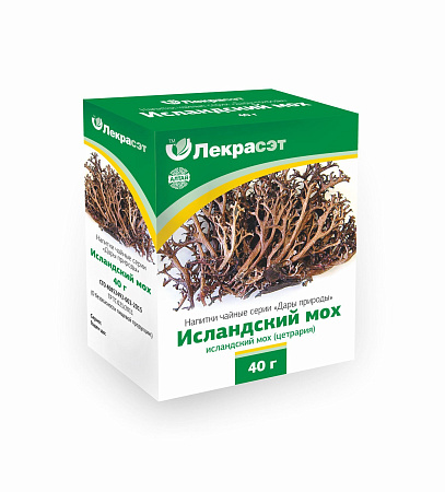 Исландский мох Лекра-Сэт 40 г