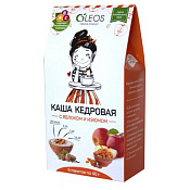 Каша кедровая с яблоком и изюмом 200 г (5*40) Олеос (Oleos)