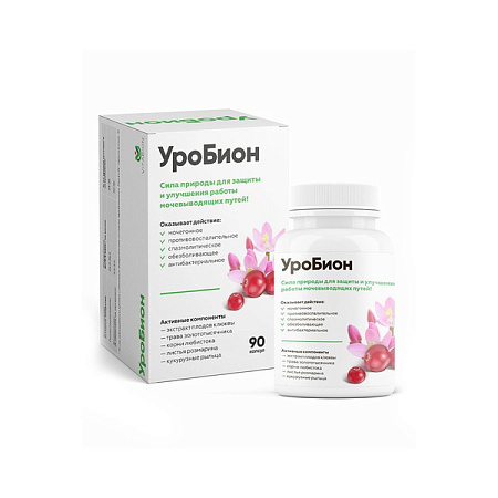 УроБион капс 400 мг №90