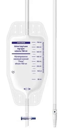 Мочеприемник Апексмед (Apexmed) носимый 750 мл 50 см