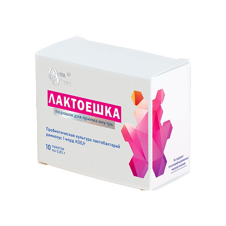 Лактоешка порошок саше №10