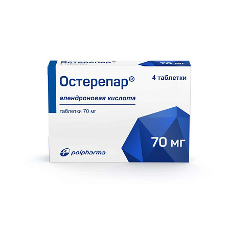 Остерепар таблетки 70 мг №4