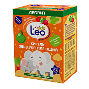 Кисель Леовит Leo Kids общеукрепляющий для детей с 12 мес 12 г №5