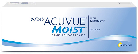 Линзы контактные АКУВЬЮ (ACUVUE) 1-Day Моист (Moist) R8.5 (-5.25) №30