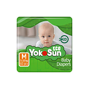 Подгузники ЁкоСан (Йокосан) (YokoSun) Эко (Eco) размер М (5-10 кг) №60