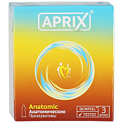 Презервативы Априкс (Aprix) Anatomic анатомические №3