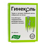 Гинеколь Эвалар тб п/о №40