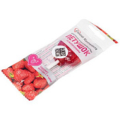 Леденцовая карамель Петушок Сердце Континента Клубника 17 г