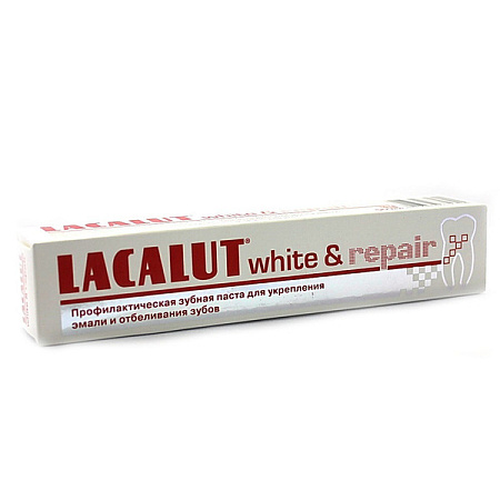 Зубная паста Лакалют (Lacalut) Уайт энд Рипэйр (White&Repair) 65 мл