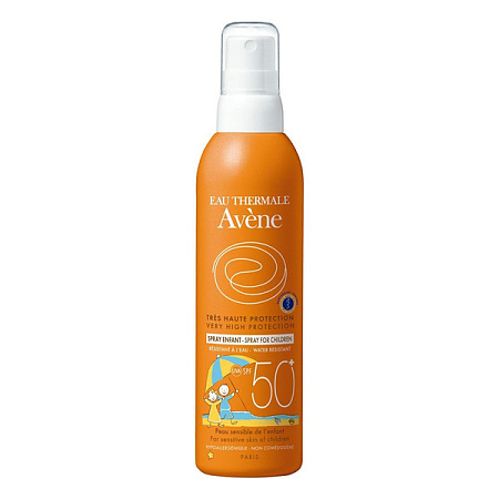 Спрей Авен (Avene) солнцезащитный для детей SPF 50+ 200 мл