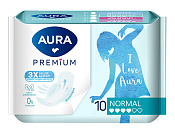 Прокладки Аура Премиум (Aura Premium) Нормал №10