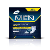 Вкладыши (прокладки) Тена (Tena) Медиум (Medium) Уровень 2 д/мужчин №10