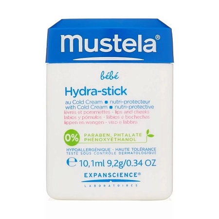 Карандаш Мустела (Mustela) Бебе д/губ и лица с кольд-кремом 10.1 мл