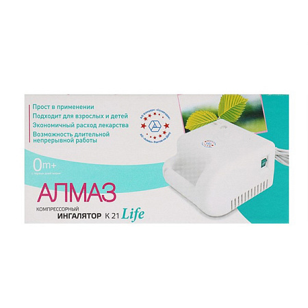 Ингалятор Алмаз Life К-21 компрессорный