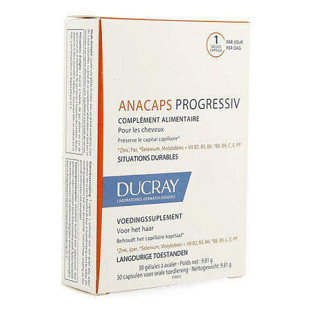 Анакапс Прогрессив Дюкрэ (DUCRAY) капс 327 мг №30