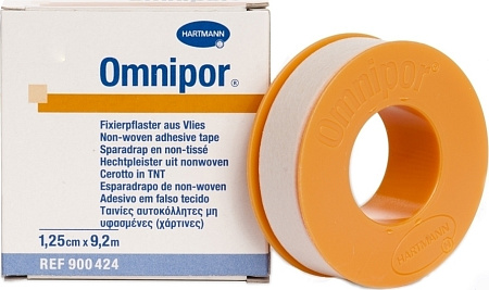 Лейкопластырь (пластырь) Омнипор (Omnipor) 1.25см х 9.2м (920см)