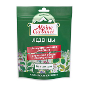 Леденцы Альпийская Карамель (Alpine Caramel) без сахара 75 г