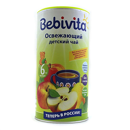 Чай Бебивита (Bebivita) д/дет Освежающий 200 г
