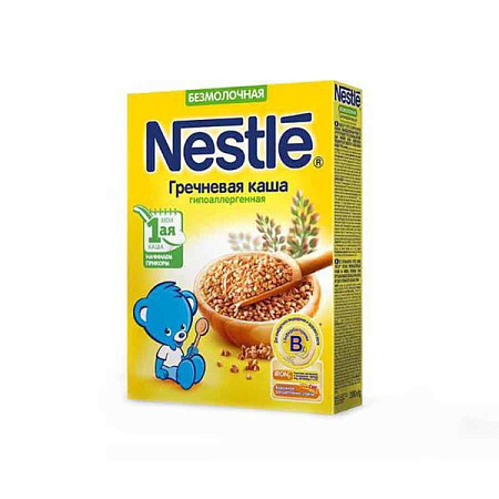 Каша безмолочная Нестле (Nestle) гречневая для детей с 4 мес 200 г