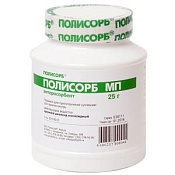 Полисорб МП пор д/приг сусп д/пр внутрь 25 г