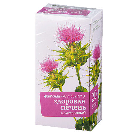 Фиточай Алтай №8 Здоровая печень ф/п 2 г №20