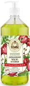 Мыло жидкое Рецепты бабушки Агафьи антибактериальное мятно-яблочное д/рук 1000 мл
