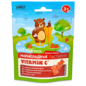 Витамин С Витайм Гамми (Vitime Gummy) Клубника паст жев №30