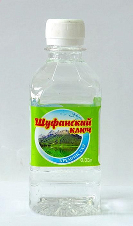 Вода минеральная Шуфанский Ключ 0.33 л н/газ