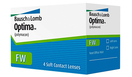 Линзы контактные Бауш энд Ломб (Bausch + Lomb) Optima FW R8.7 (-2.00) №4