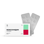 Моксонидин Солофарм тб п/о 0.4 мг №30