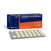 Лерканорм тб п/о 10 мг №60