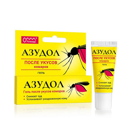 Гель Азудол после укусов комаров 8 мл
