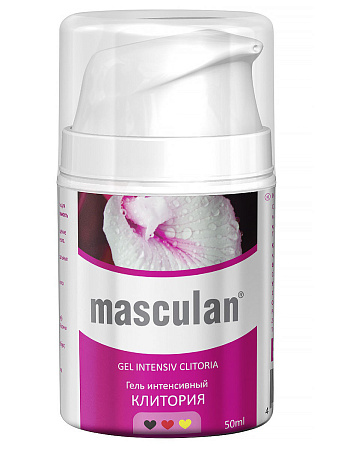 Гель-смазка (смазка) Маскулан (Masculan) Клитория интимный с дозатором 50 мл