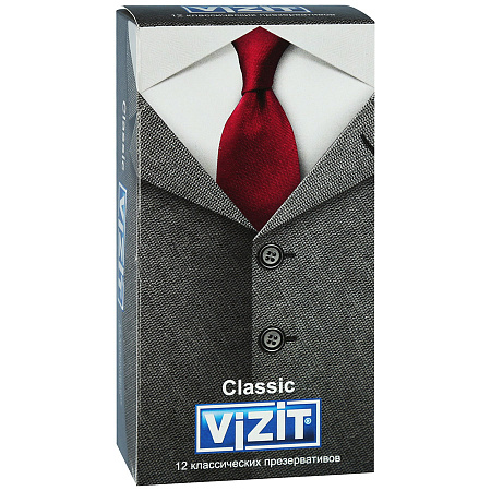 Презервативы Визит (Vizit) классические (Classic) №12