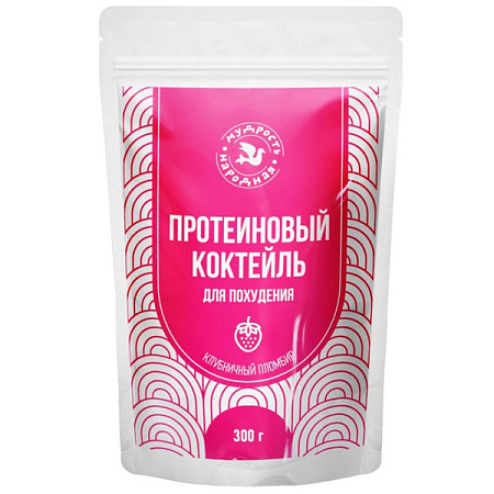 Коктейль Мудрость народная Клубничный пломбир для похудения 300 г