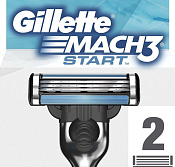 Сменные Кассеты Жиллетт (Gillette) Мач 3 Старт №2