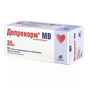 Депренорм МВ тб п/о 35 мг №60