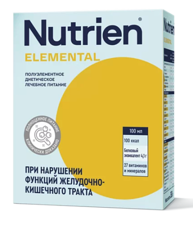 Смесь Нутриэн (Nutrien) Элементаль с нейтральным вкусом 350 г